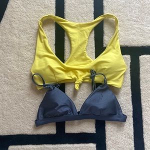 Set of 2 size S zaful bikini tops